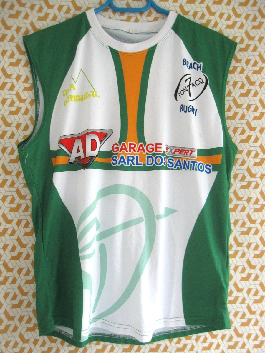 Maillot D'arbitre Rugby Vintage Années 90 Canterbury - Taille M, Couleur Jaune, Fabriqué à Jersey