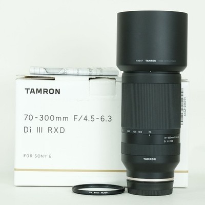 Tamron 70-300mm F/4.5-6.3 Di III RXD Mirrorless Telephoto Zoom Camera Lens, Good