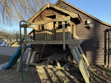 Wooden wonderland -- kids playhouse