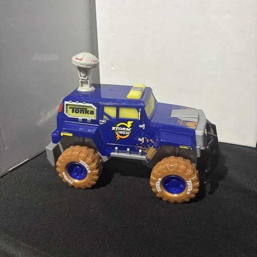 Tonka Storm Chaser Off-Road Truck – Blue & Yellow Rugged Toy Vehicle