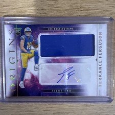 Terrance Ferguson 2025 Panini Origins Rookie Jumbo Jersey Auto RC & 1 Base