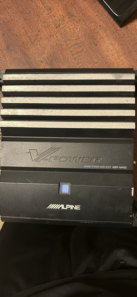 Alpine MRP-M450 1-Channel Car Amp for sale online | eBay