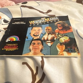 WWF WrestleMania Challenge (Nintendo NES) with manual and box