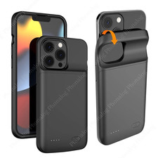 Battery Charger Case Power Bank Charging Cover For iPhone X XR 11 12 13 14 15 16