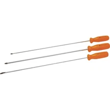 Performance Tool 3 Piece Long Screwdriver Set W924