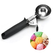 Anti-Freeze Ice Cream Scoop Non Stick Professional Polished Spoon