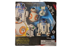 2019 STAR WARS  HASBRO THE RISE OF SKYWALKER BB-8, R2-D2 and D-0  FACTORY NIB