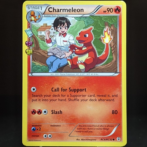 Charmeleon RC4/RC32 LP/NM XY Generations Radiant Collection Pokemon TCG Set Card