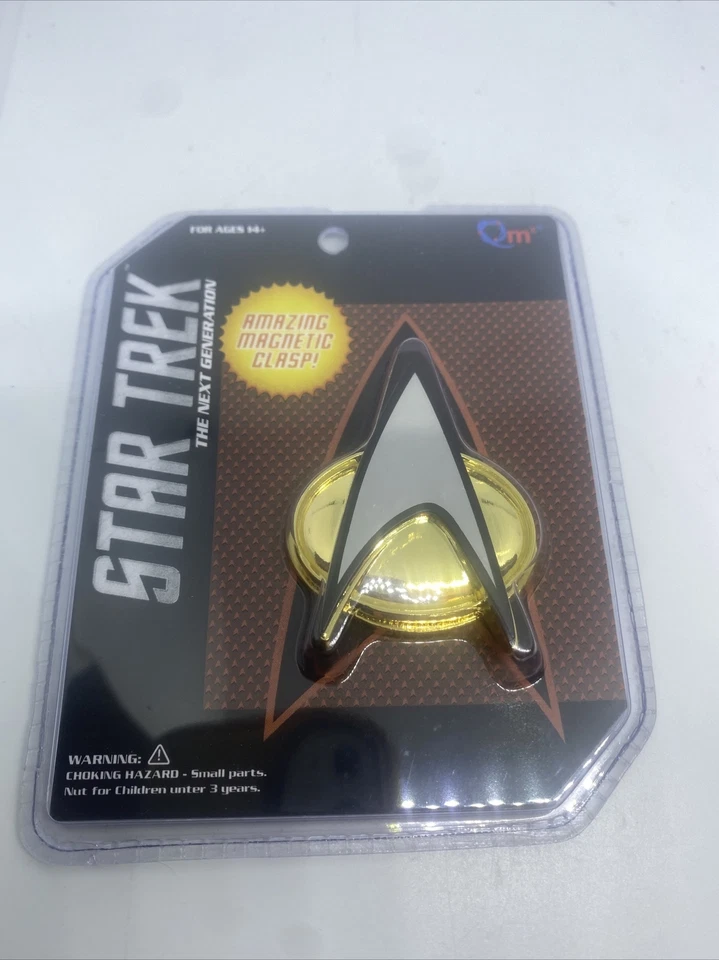 Star Trek The Next Generation 2" Metal Magnetic QMX Communicator Badge - Image 2 of 4