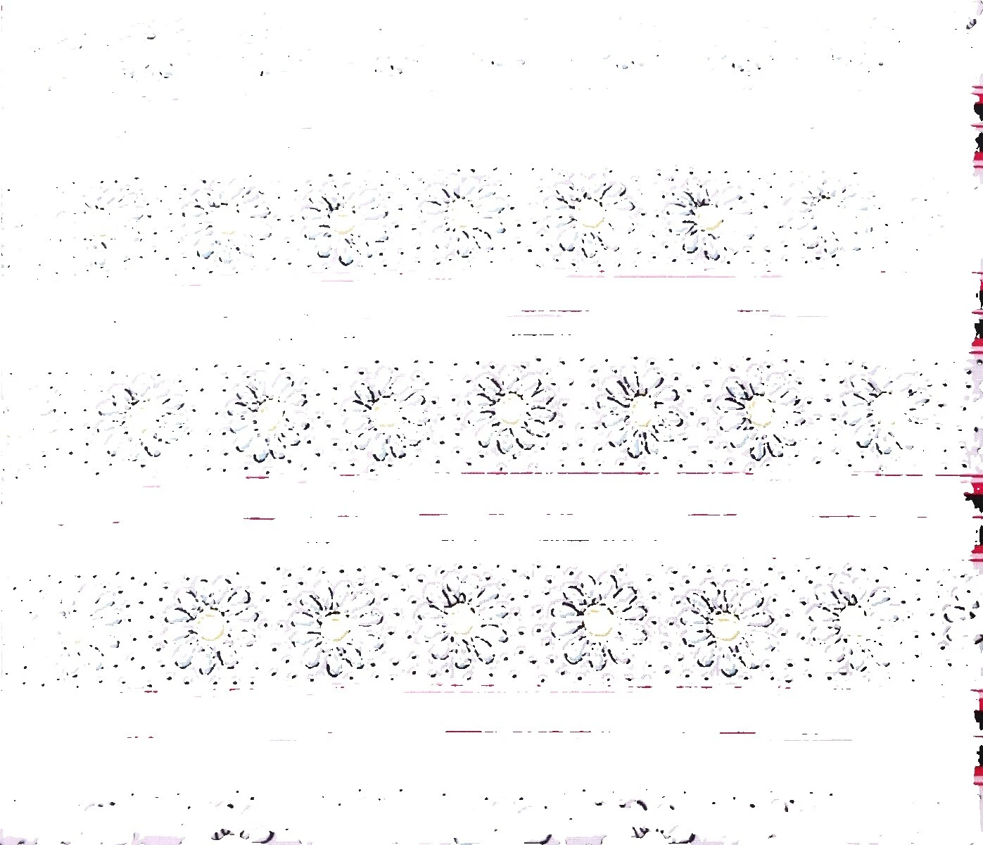 Bedding Flowers & Plants Striped Craft Fabrics