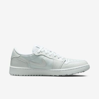 Nike Air Jordan 1 Low Golf White Crocodile DD9315-110 Men's Size