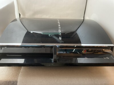 PS3 80GB Backwards Compatible Console System CECHE01 Parts or Repair