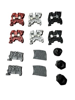 Solar Junction Box Pass Through Kit, 2 Circuit, Use with SolaDeck, EZ Solar, etc