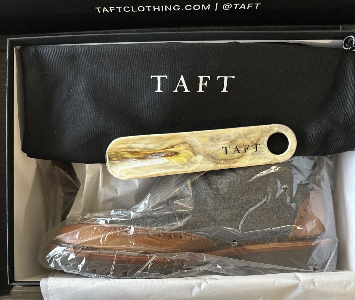 Taft Livingston Boot Grey Wool Tan‎ Lace Boots Mens 40 Sz 7 Handcrafted in Spain NEW DURANGO BOOTS men\ main image 3