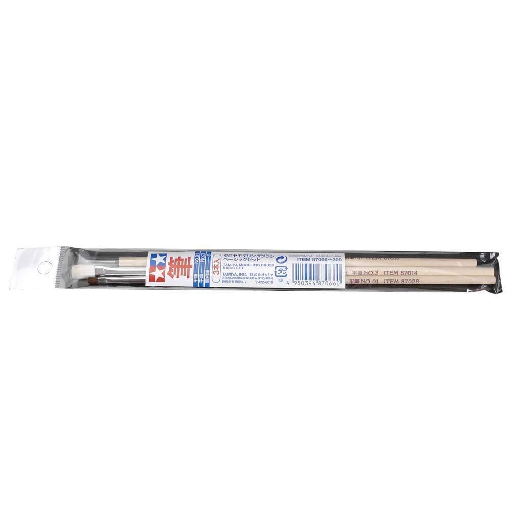 Tamiya 300087066 - brush set, basic