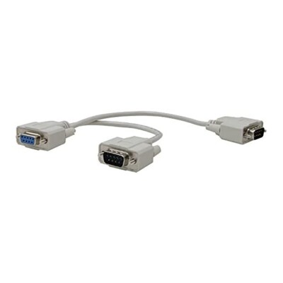 InstallerCCTV DB9 Female to 2X DB9 Male Serial Y Splitter Cable