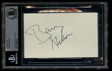 Barry Nelson d2007 signed autograph 3x5 card 1st Actor to Portray James Bond BAS