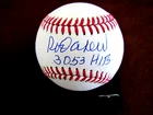 ROD CAREW 3053 HITS TWINS ANGELS HOF SIGNED AUTO OML BASEBALL BECKETT BEAUTY 3