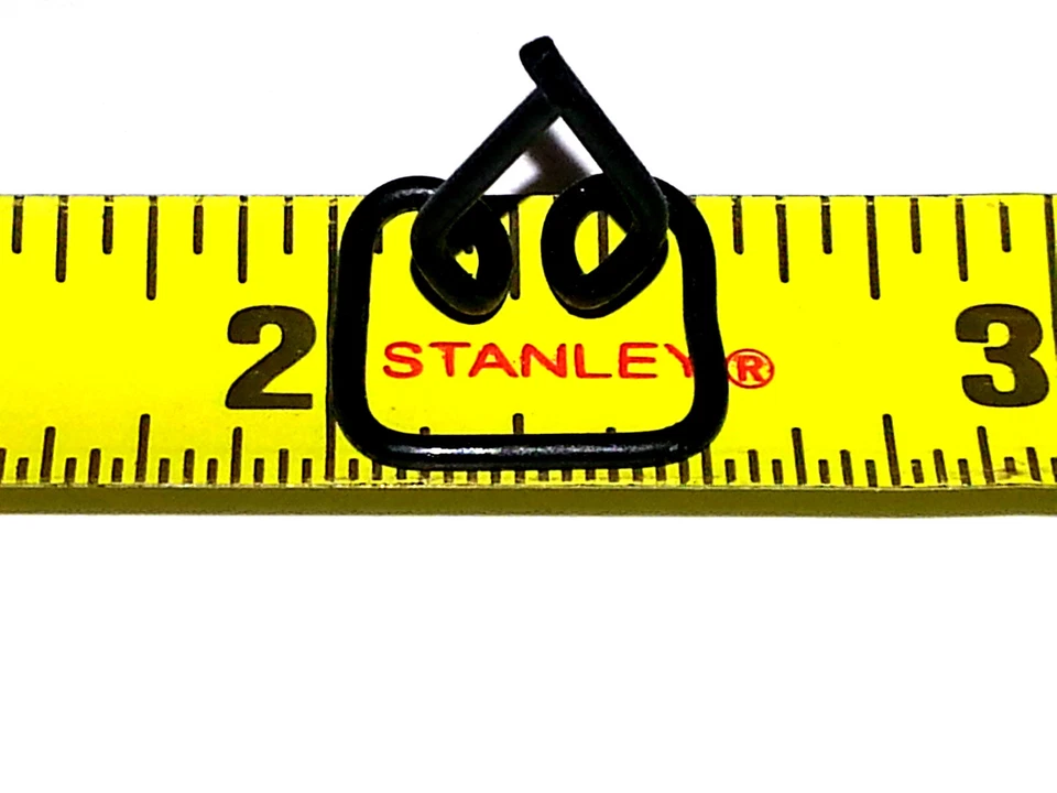 Clips de moldura lateral de puerta de carrocería de 1/2"x1/2" para Chrysler Dodge Plymouth 20 piezas P Foto 3 de 4