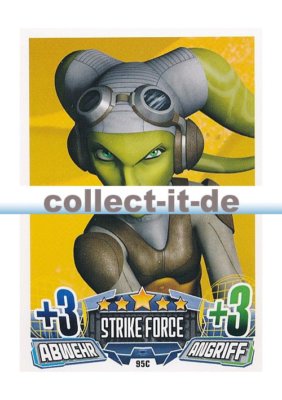 Rebell Attax Serie 1 - 95C - Rebellion - Strike Force Puzzle-Karten