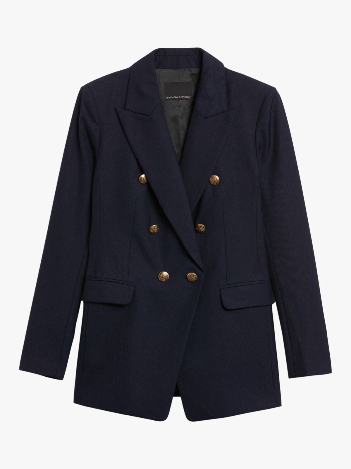 FURTHER REDUCTION! BNWT Banana Republic Gorgeous Blazer Navy Sz:12 RRP£199 image 4