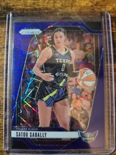 2024 WNBA Prizm Satou Sabally Blue Velocity Prizm #43 Dallas Wings