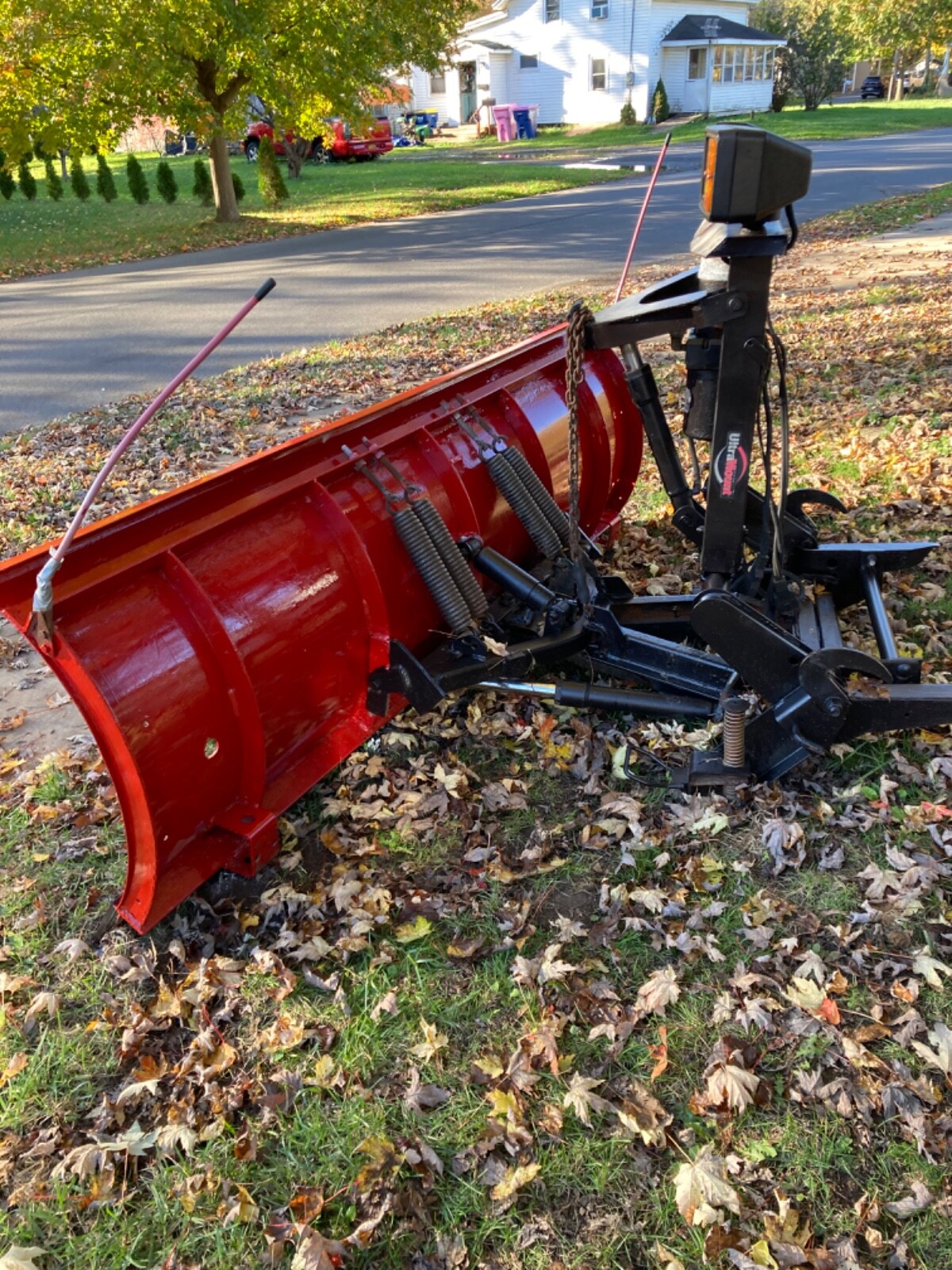 Sold Western snow plow for sale (7.5 foot) eBay