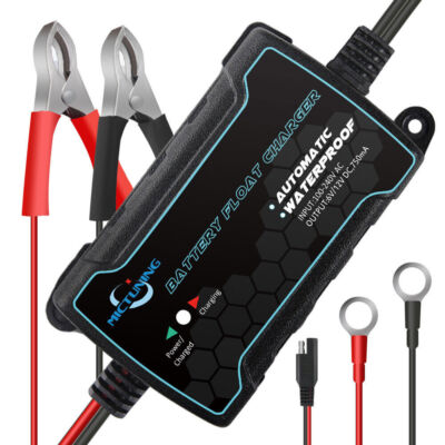 1.75-Amp Car Battery Charger,12V Smart Fully Automatic Battery Charger Maintaine