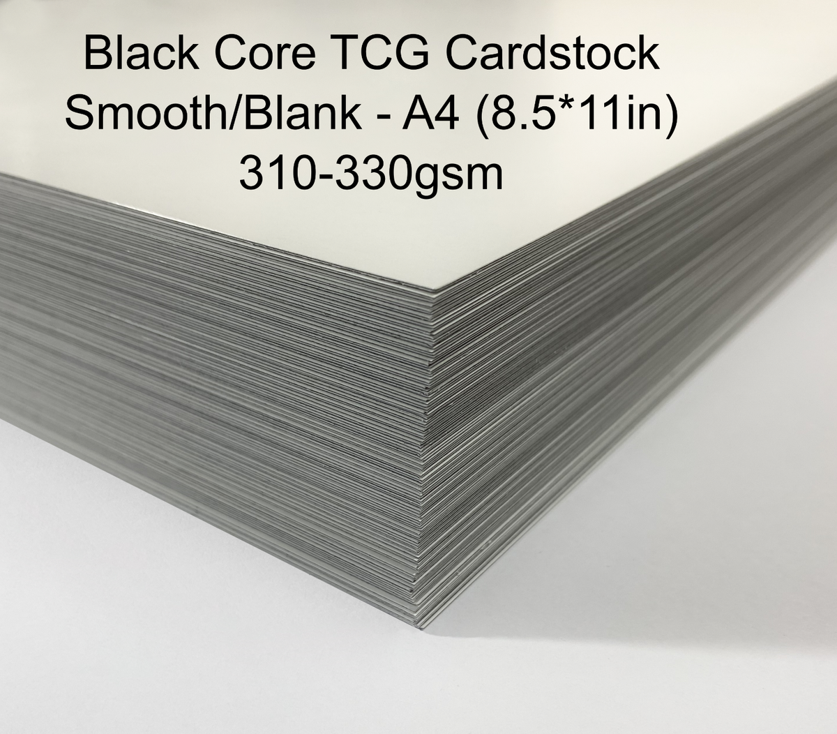 Black Core TCG Cardstock - 300-330gsm - 8.5*11in - DIY Proxies - Smooth/Blank | eBay Black Core TCG Cardstock - 300-330gsm - 8.5*11in - DIY Proxies - Smooth/Blank | eBay