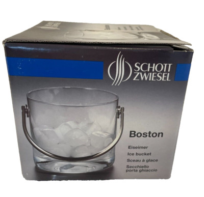 SCHOTT ZWIESEL Boston GLASS ICE BUCKET