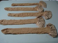 NWOT No Nonsense Women's Thigh Highs 10 Pair Natural Color One Size