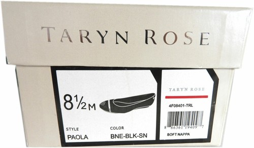 Taryn Rose Paola Flats Rose Chain Cap Toe Ballerina Shoes Flat Pumps 8.5 - Picture 9 of 9