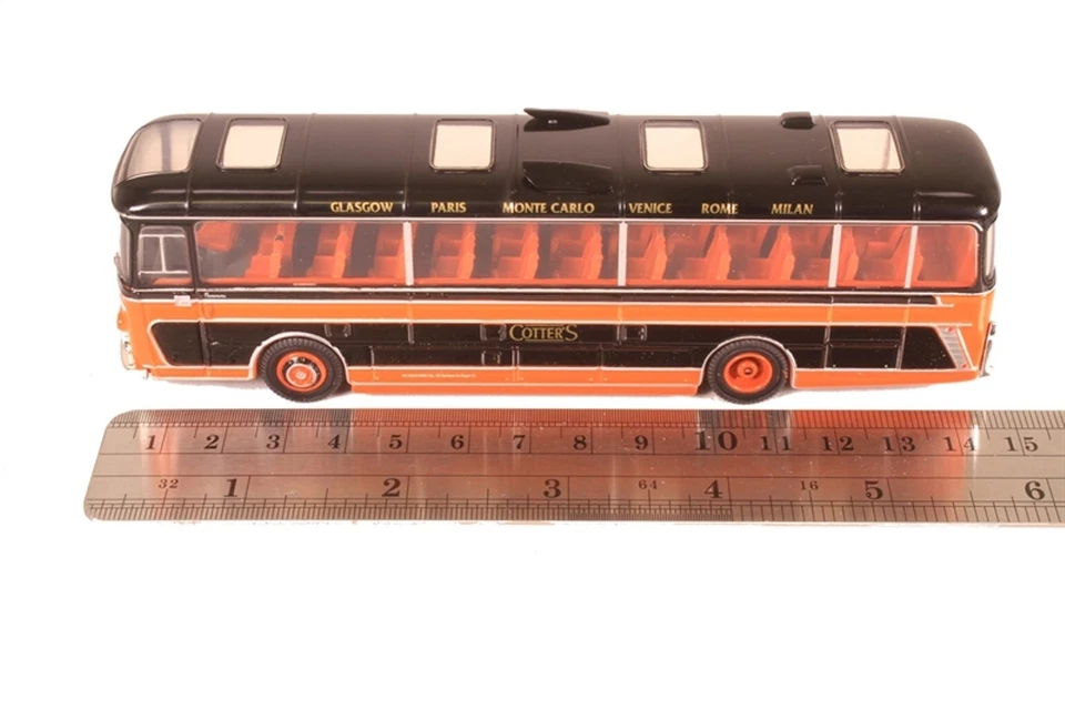 Oxford Diecast 1/76 Scale Plaxton Panorama - Cotter's Tour Bus 76PAN003 Retired - Image 3 of 3