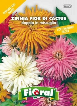 Sementi da fiore di qualità in bustina per uso amatoriale (ZINNIA FIOR (a1u)