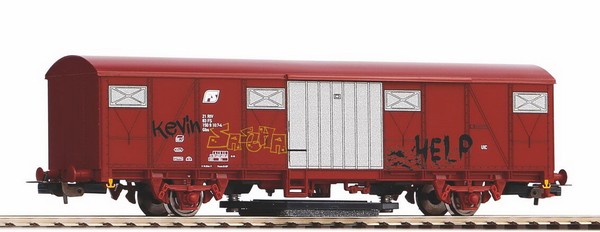 Piko 58998 Ged. GüTerwagen Mit Graffiti Schienenreigungswagen Fs Epoche V 1;87-image