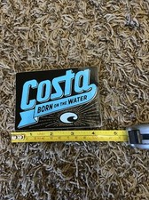 Costa Del Mar Sunglasses Logo Born On The Water Sticker Decal 4  