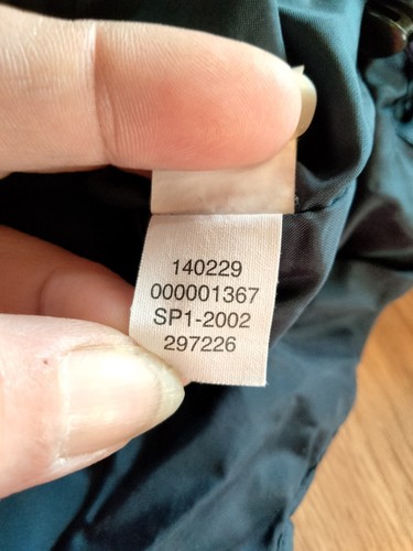 Gap Men's Nylon 1/2 Zip Jacket Blue/Grey Size Large - Picture 9 of 14