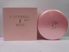 Eternal Love II Beauty Perfumed Dusting Powder With Puff 7 oz For Women