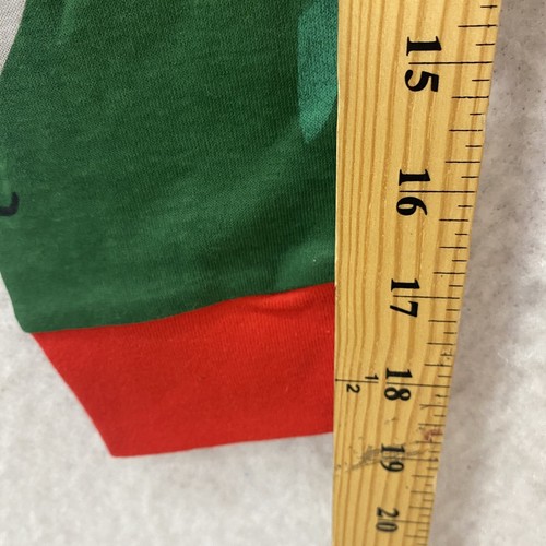 Carters Kids Christmas Santa Reindeer Pajama Set 6-8 Green Sleepwear Unisex - Picture 11 of 23