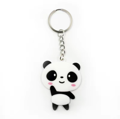 Panda Keyrings Metal Cute Kawaii Charm Pendant School Birthday Party - Picture 10 of 13