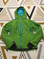 Norrona Lofoten Goretex Jacket Womens Size S Xs Green Rrp £400