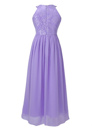 Kids Flower Girl Princess Dress Girls Party Communion Bridesmaid Pageant Gown - Picture 13 of 52