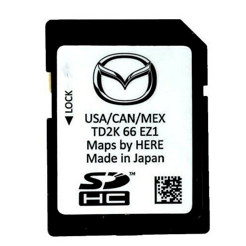 2021 2022 Mazda 3 CX-5 CX-9 CX-30 Navigation SD Card Map TD2K66EZ1 USACANMEX