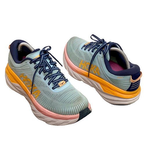 hoka bondi 7 blue haze size 8