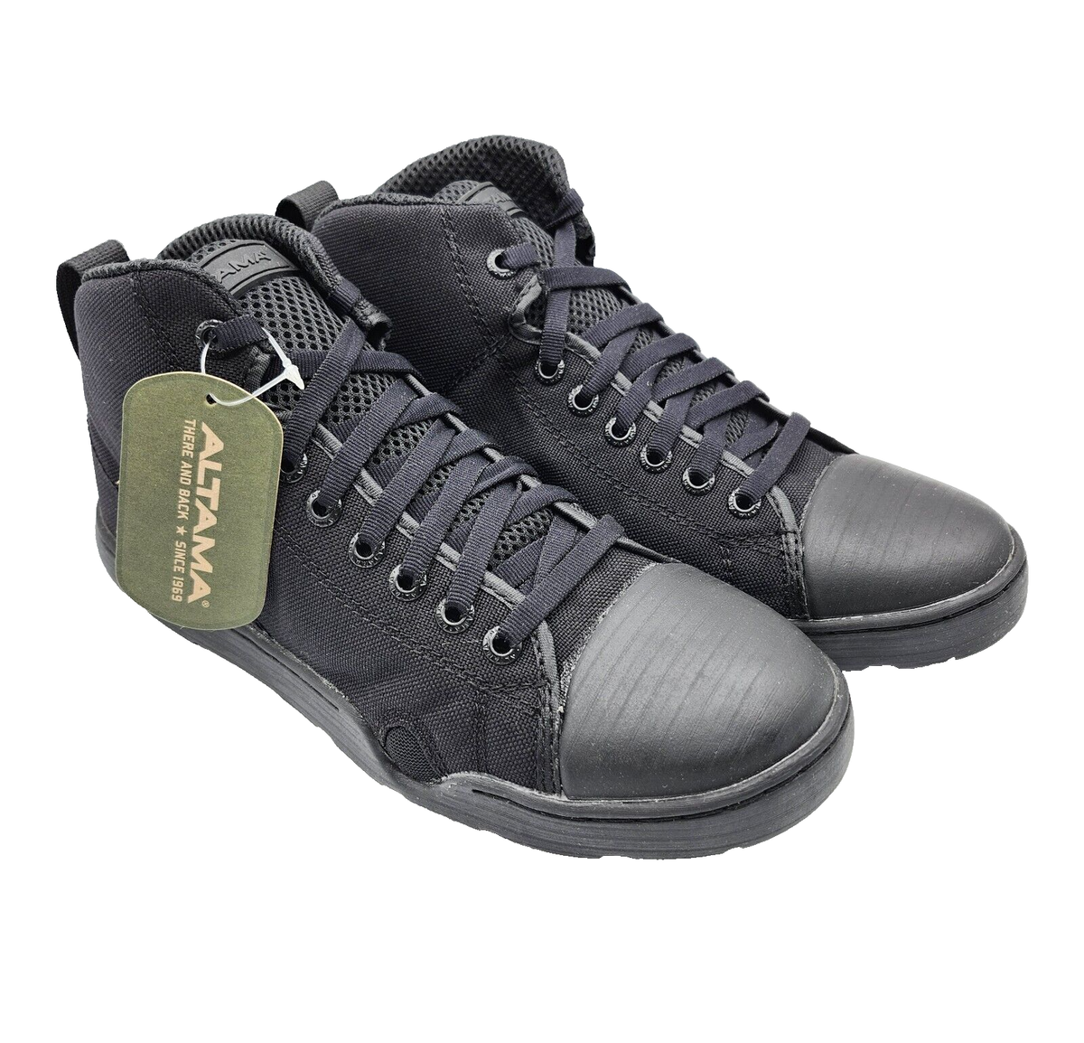 NEW! Altama OTB Maritime Assault Mid Fin Friendly Combat Shoes Black Size  7R US