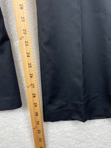 Elle Women's Black Pin-Striped Slacks Size 10 Dress Casual Pants NWT - Picture 3 of 9
