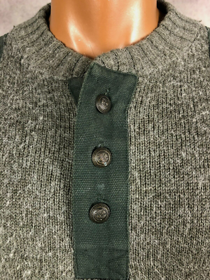 Dolce Gabbana 2003 Infantry Commando Wool Sweater Battle Jerkin