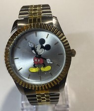 NEW Disney Mickey Mouse Accutime Mens Wrist Watch MK8021CV 0917 New Battery