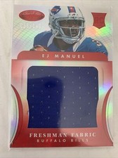 E J Manuel  Rookie 2013 certified Football Patch 035/149 Freshman Fabric