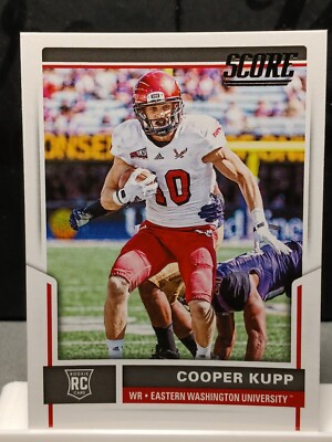 2017 Score Cooper Kupp Rookie #416 Los Angeles Rams - Eastern Washington U